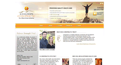 Desktop Screenshot of kamloopschiropractic.com